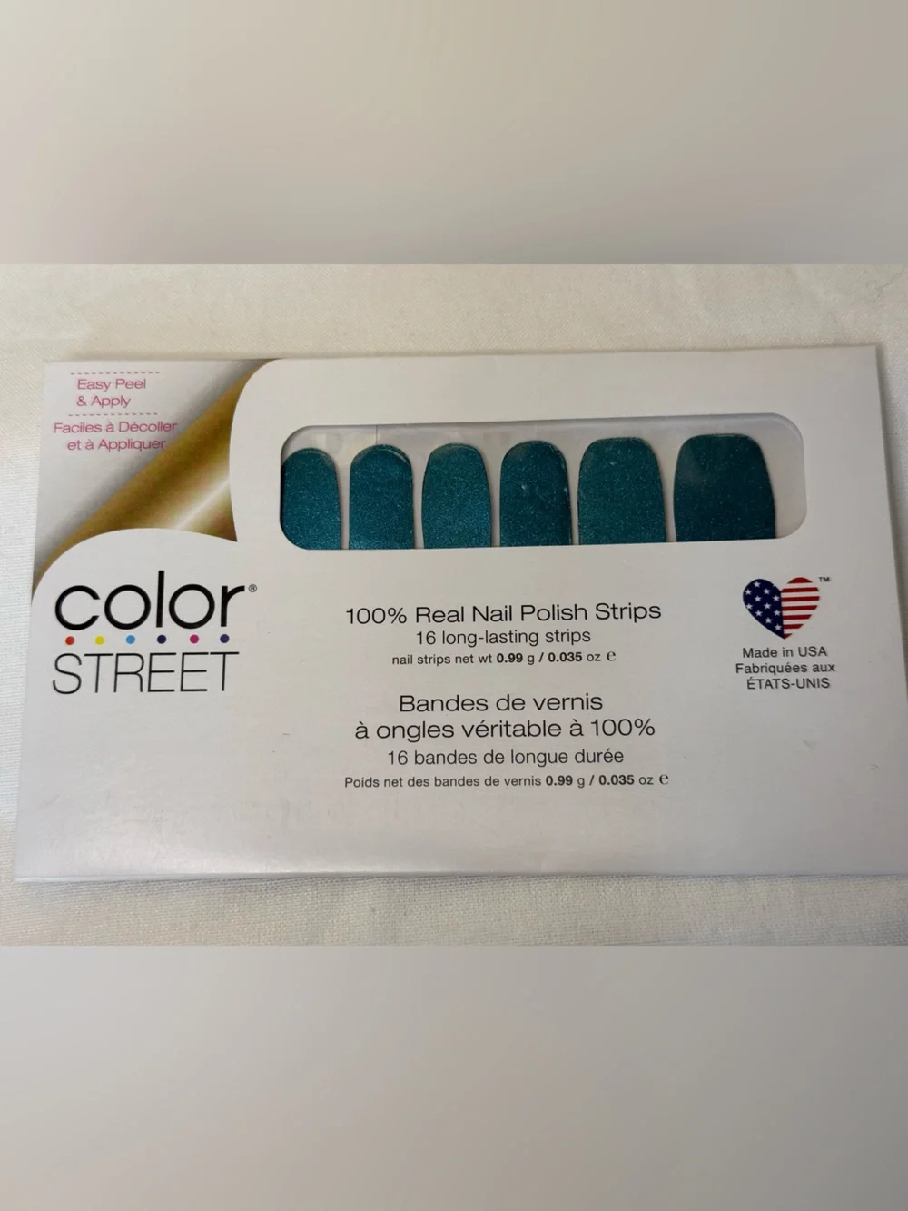 Color Street Nail Polish Strips - 5 sets included